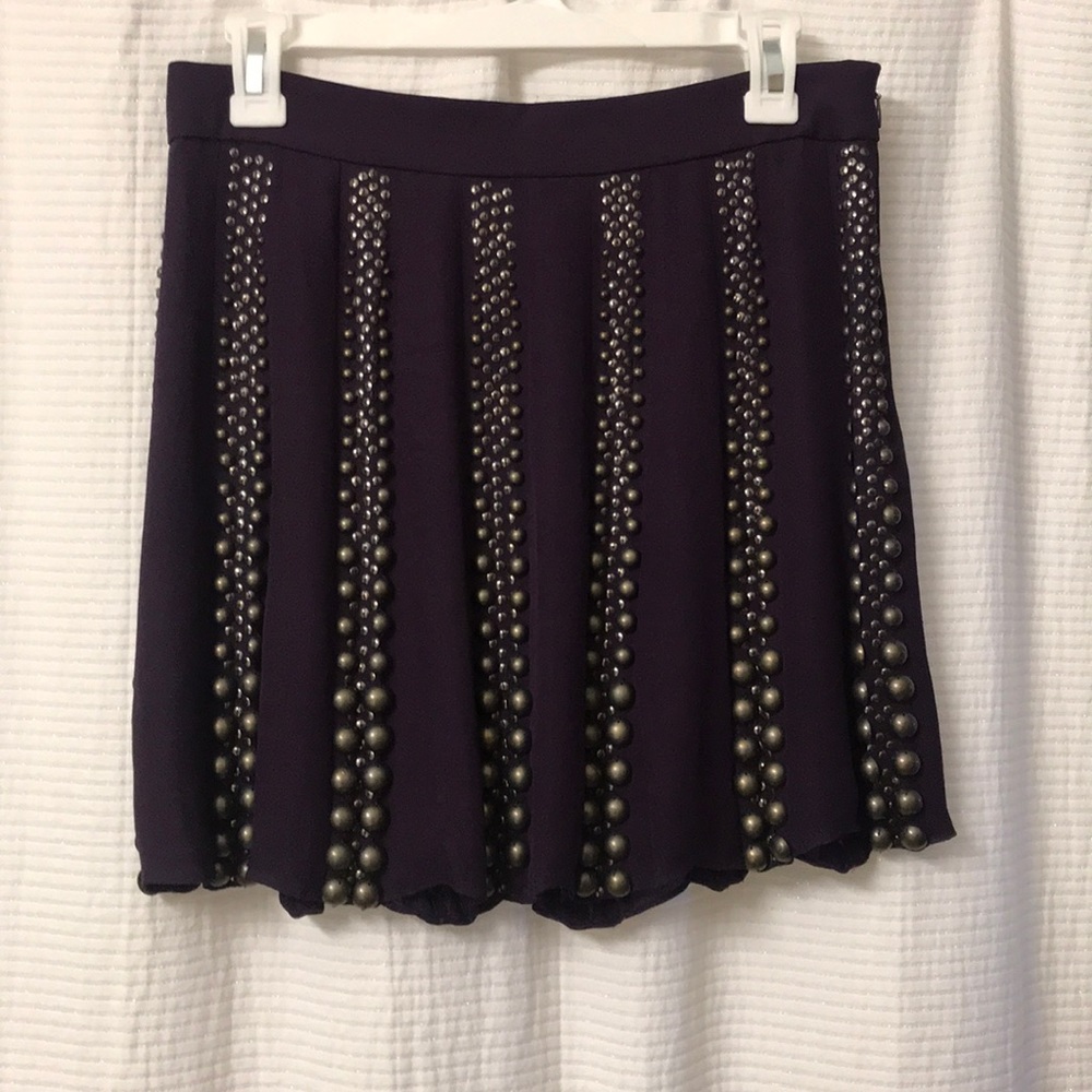 Tibi | mini skirt with metal studs